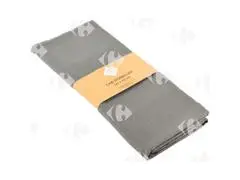 Taie d'Oreiller Gris Clair 100% Coton Tex Home 50x70cm