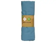 Drap Plat Percal Bleu Tex Home 180x200 cm