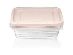 Boîte Alimentaire Rectangulaire Eco-Fresh 1020 ml 3 pièces