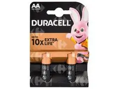 Piles AA Plus Power Duracell 2 unités.