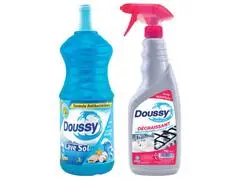 Lot Dégraissant Doussy 750ml + Nettoyant Antibactérien 1L