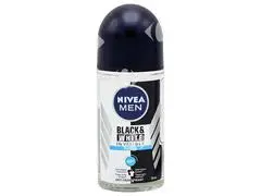 Déodorant Homme Invisible Black & White Fresh Roll-on Nivea Men 50ml