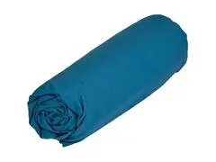 Drap Housse Bleu Foncé Coton Bio Tex Home 140x200 cm