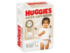 Couches Value Pack Extra Care T5 Huggies 34 Unités.