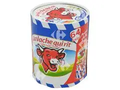 Lot mixte de 3 Fromages fondus : Fromage standard - Fromage rouge - Gruyère La Vache Qui Rit 64 unités