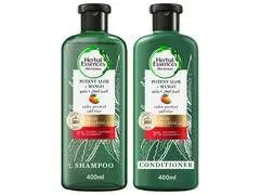 Shampoing + Après Shampooing Potent Aloe / Mangue Herbal Essences 400ml