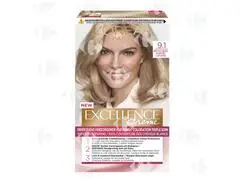 Coloration Crème Blond Cendré 9.12 Excellence L'Oréal Paris.
