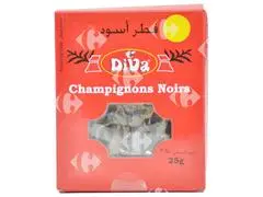 Champignon Noire en Boite Diva 25g.