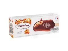 Bâtonnet Glace Caramel Beurre Salé Haagen Dazs 80ml.