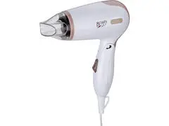Sèche-cheveux Marron/Blanc Jata 1200W