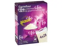 Riz Basmati Carrefour 4x125g