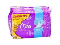 Serviettes Hygiéniques Maxi Normal Duopack Mia 20 unités