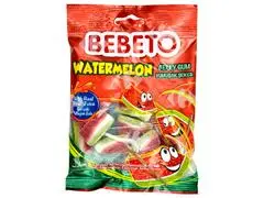 Gommes Watermelon Bebeto 80g