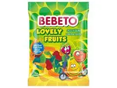 Gommes Lovely Fruits Bebeto 80g