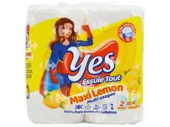 Essuit Tout 2 Plis Maxi Citron Yes 2 unités