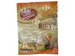Wraps de Farine de Blé Deli Sun 320g 8 feuilles