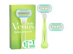 Rasoir Système Extra Smooth Venus 5 lames + 1 Rasoir + 1 Recharge