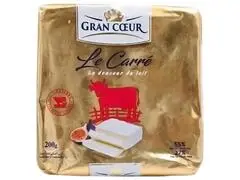 Fromage Brie Carré Gran Coeur 200g