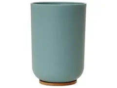 Gobelet en Bambou PVC Vert Kasa