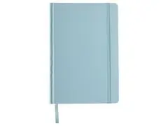 Carnet A5 Agrafé Couverture Rigide avec Élastique Ligné SH Pastel