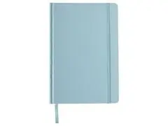 Carnet A5 Agrafé Couverture Rigide avec Élastique Uni SH Pastel