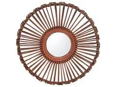 Miroir Rond Tressé Kasa 40cm