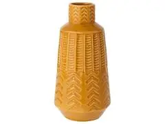 Vase en porcelaine Orne Jaune Kasa 10cm