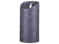 Bougie Pilier LED Bleu Foncé Kasa 8cm