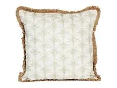 Coussin Carré Palmiers Verts Kasa 45x45cm