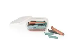 Clips avec Boîte en Plastique Kasa 30 unités