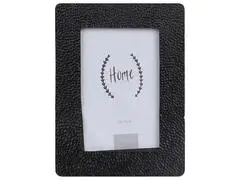 Cadre Rectangulaire Noir Martelé Kasa 15x20cm
