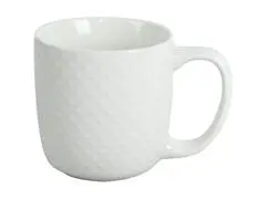 Mug en Porcelaine Picote Blanc Kasa 35cl