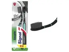 Brosse à Dents Sensisoft Charbon Signal 2 unités