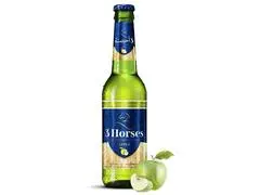 Bière Sans Alcool Pomme Three Horses 33CL