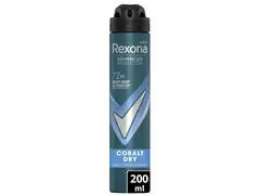 Déodorant Homme Cobalt Dry Rexona 200ml