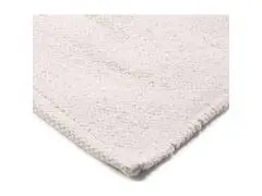 Serviette de Toilette Blanc Double Gaze de Coton TEX 50x90 cm