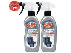 Lot de 2 Nettoyants Air Fryer Sir 2x250ml (2ème à -50%)