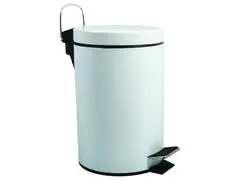 Poubelle à Pédale Osaki Blanche MSV 3L