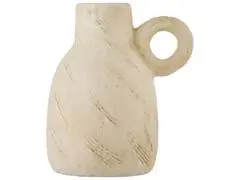 Vase Pichet en Céramique Écru Kasa 13 cm