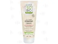 Lait Hydratant Adoucissant Corps au Lait d'Ânesse Bio So'Bio 200ml