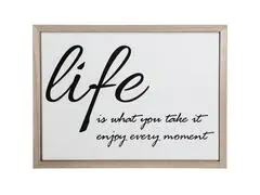 Cadre Décoratif Rectangulaire Friend Life Kasa 30x40 cm