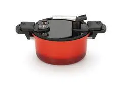 Autocuiseur Aluminium Rouge Kasa 5L 24x14 cm