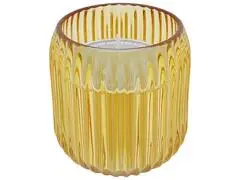 Bougie en Verre Jaune Cotton Candy Kasa 8 cm