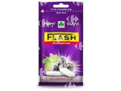Sachet Chewing-Gum Blackcurrant Flash 35g