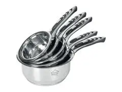 Série de Casseroles en Inox Italy Home 5 Pièces 12 + 14 + 16 + 18 + 20cm