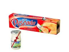 Tripack de Thon à la Sauce Tomate Pescada + Mayonnaise 10,50cl