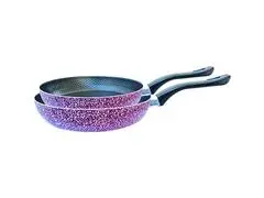 Set de 2 Poêles Effet Teflon Anti-adhérentes 20+24cm