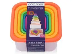 Ensemble de 7 Boîtes Alimentaires Carrées