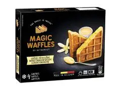 Gaufres Fourrées à la Crème Pâtissière Magic Waffles 4 gaufres 80g