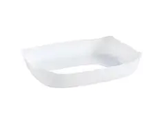 Plat à four rectangulaire en porcelaine Luminarc 29×23 cm